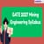 GATE Mining Engineering Syllabus 2026 PDF - Free Download